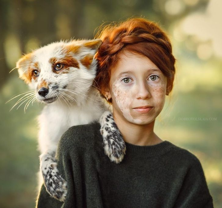 A Photographer Creates Stunning Photoshoots to Highlight the Tight Bond  Between Humans and Animals