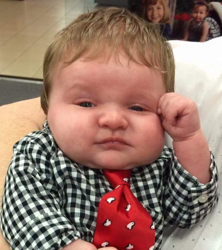 16 Babies That Look Like They’re One Step Away From Retirement