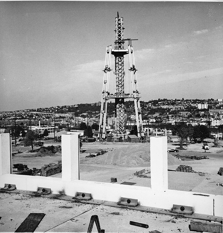 1961: under construction