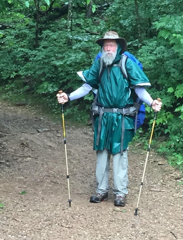 A Retired Dad Who Turns 70 and Lives on the Trail