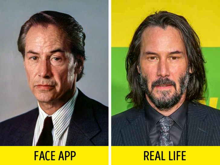 Pamflet Burgerschap Cataract We Used the Old-Age Filter on 15 Retro Photos of Celebs and Compared Them  With Their Modern Pics (You'd Never Recognize Keanu Reeves) / Bright Side