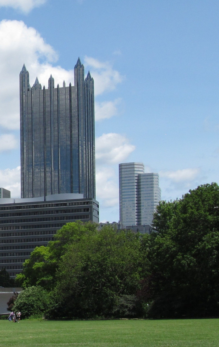 2021: downtown Pittsburgh from Point Park