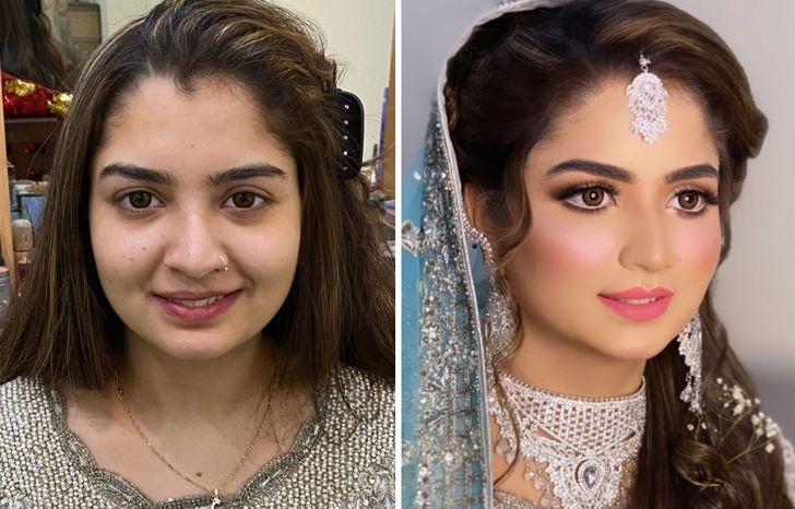 Bridal Makeup Before After Photos  Makeupview.co