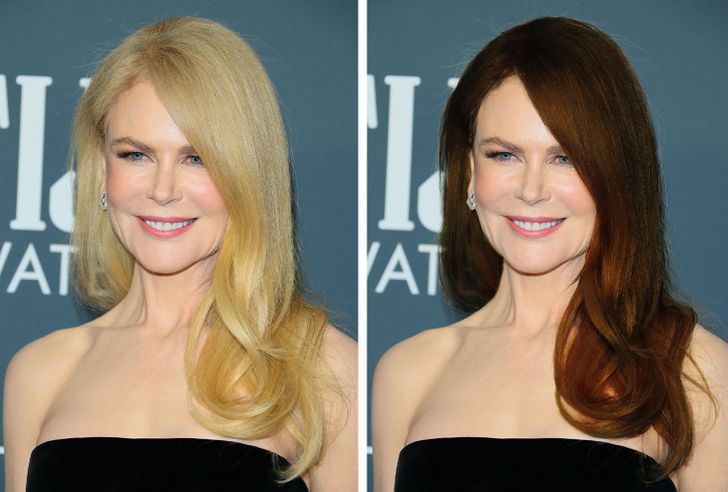 What 15 Famous Women Would Look Like With Their Natural Hair Color