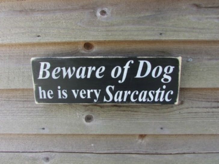 15+ Funny “Beware of the Dog” Signs and the Very Dangerous Dogs Behind Them