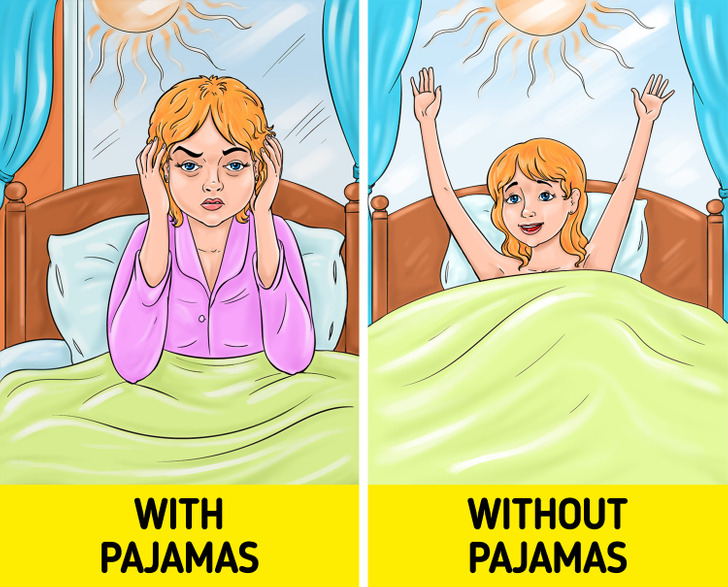 What Could Happen If You Start Sleeping Without Wearing Pajamas