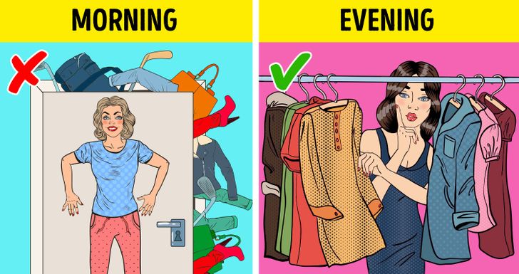 12 Things We’d Better Do at Night Instead of in the Morning