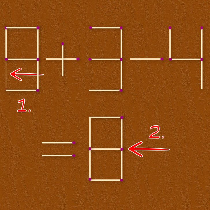 DESAFIO DE LÓGICA dos cinco triângulos - Matchstick Puzzles 