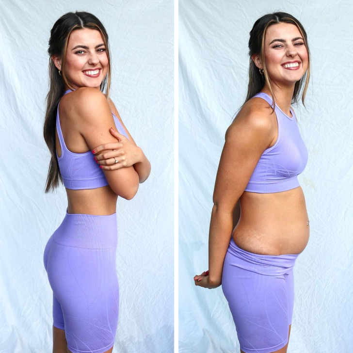 Woman's edited photos exposes 'ideal body' expectations: 'Which