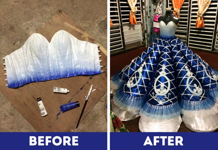 A Guy Creates a Prom Dress for His Sister After Finding Out Their Parents Couldn’t Afford One