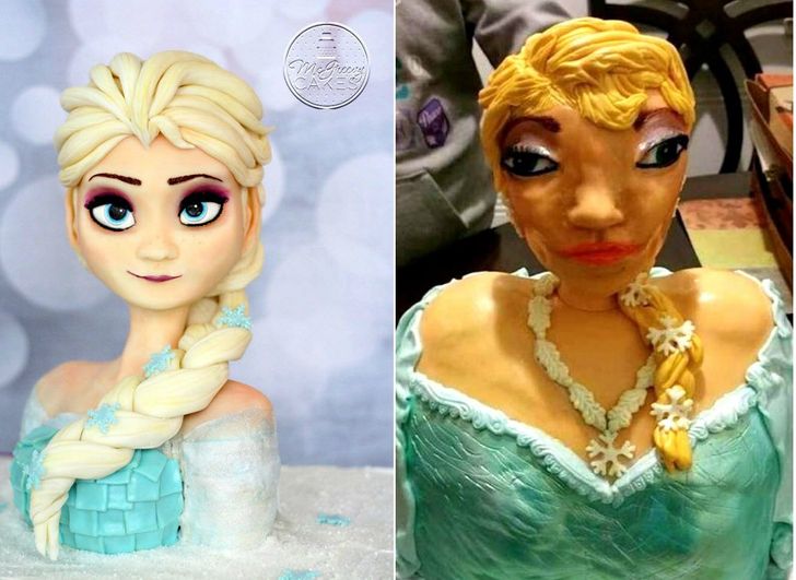 18 Funny Cakes That Could Win a Prize for Most Failed Dessert