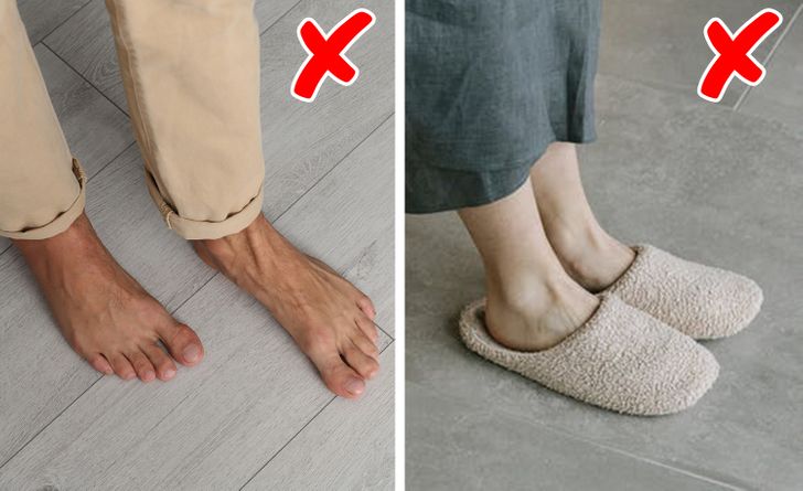 Why You Shouldn’t Walk Around Barefoot, Even at Home