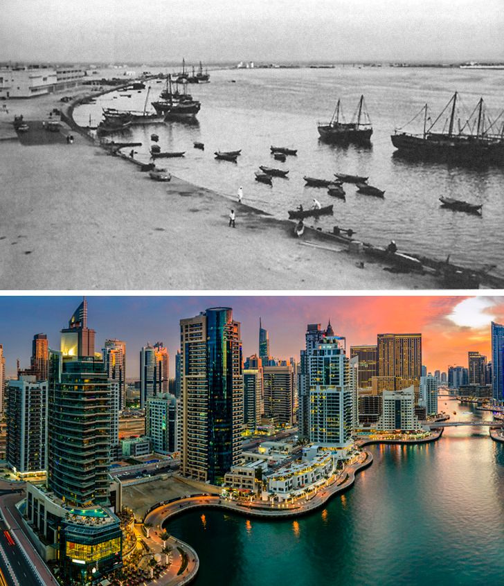 How 10 Places Have Changed Their Cityscape Over Time