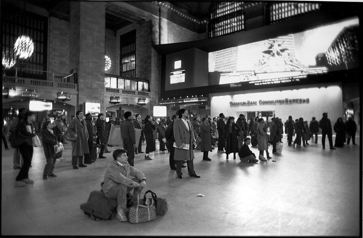 1980: the main concourse before restoration
