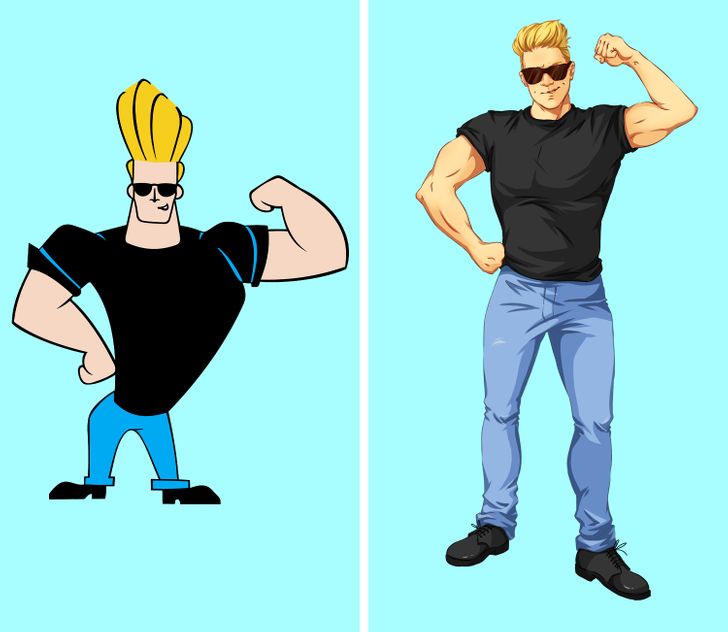 What 10 Cartoon Characters Would Look Like With Realistic Bodies / Bright  Side