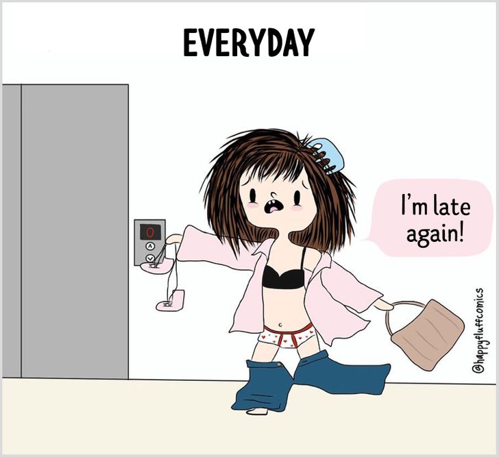 19 Comics That Every Girl Will Recognize Herself In