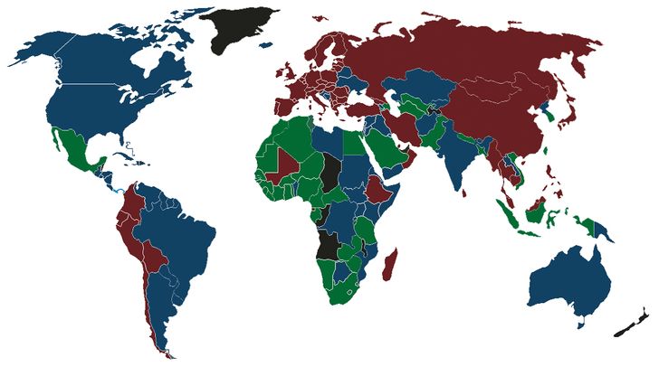 There Are Only Four Passport Colors In The World And This Is The Reason Why Bright Side