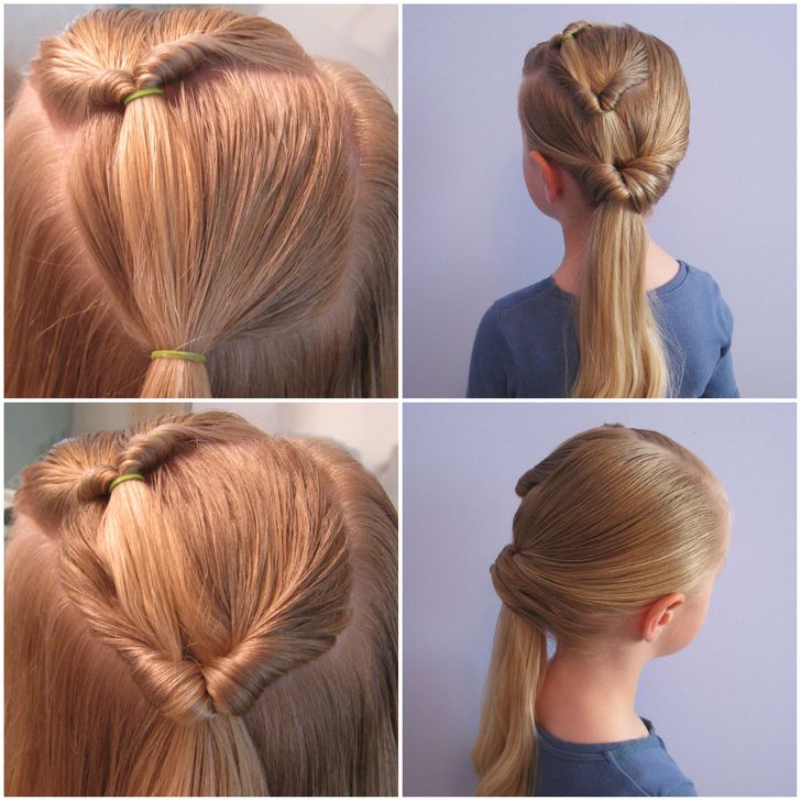 Ten Quick And Easy Hairstyles For Your Daughter Which Even Dad Can Do