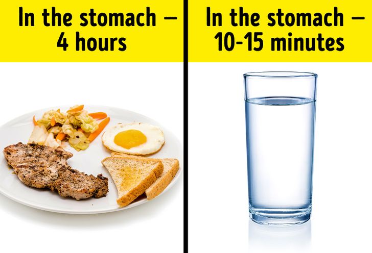هل يمكننا شرب الماء أثناء الأكل؟