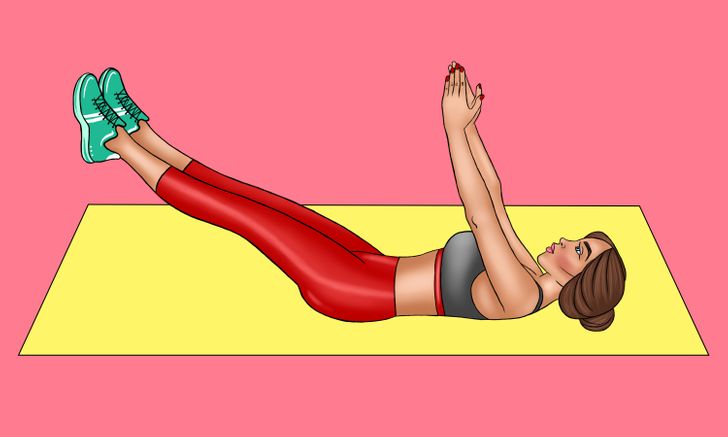 8 exercises for outlet a flat stomach