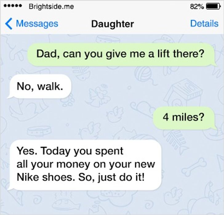 17 Texts Sent by Fathers with a Great Sense of Humor