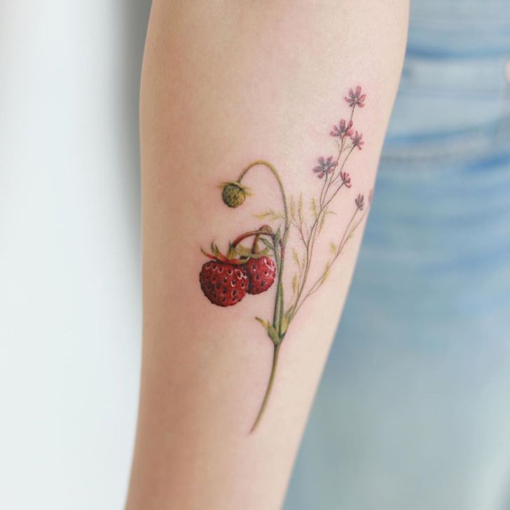 25 Tattoos by a South Korean Artist That Are Fresh and Delicate, Like ...