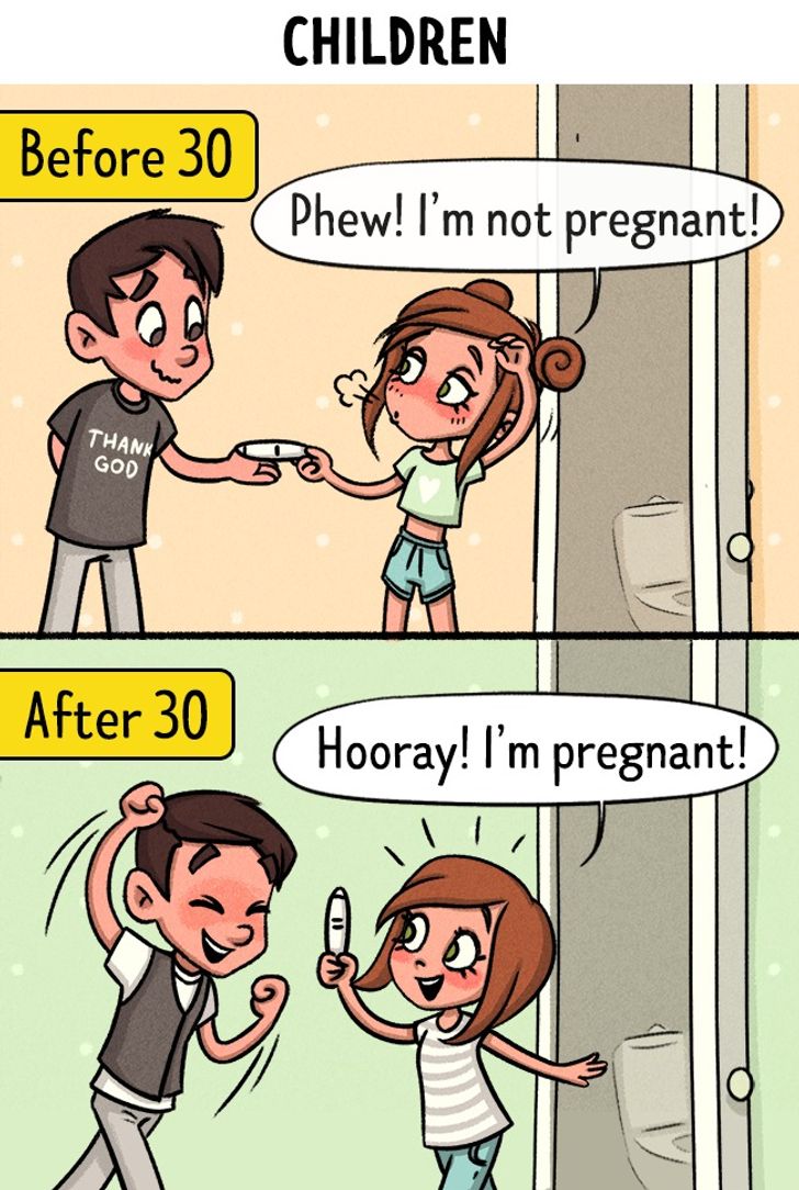 13 Comics Showing What Love Looks Like Before and After 30