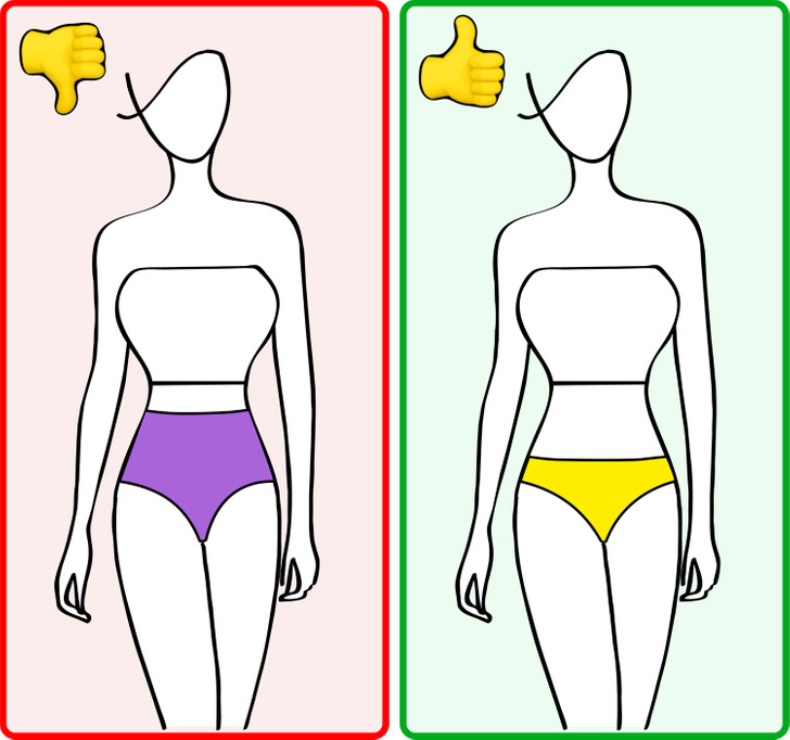 How to Know Which Underwear to Choose According to Your Body Type / Bright  Side