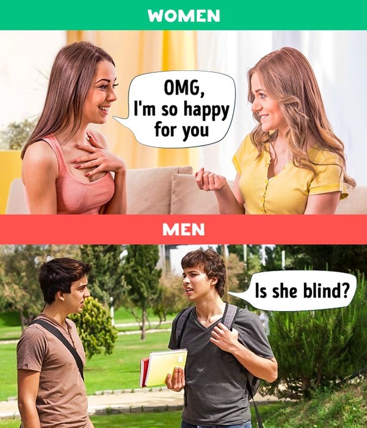 9 Differences Between Men and Women