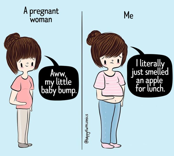 12 Ironic Comics About Everyday Problems All Girls Face