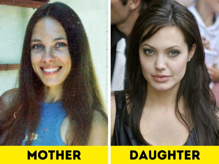 What Moms of Gorgeous Celebrities Looked Like When They Were Young