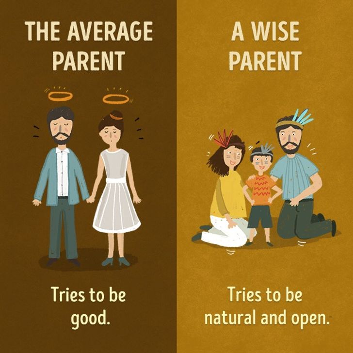 11 Crucial Differences Between the Average Parent and the Wise Parent