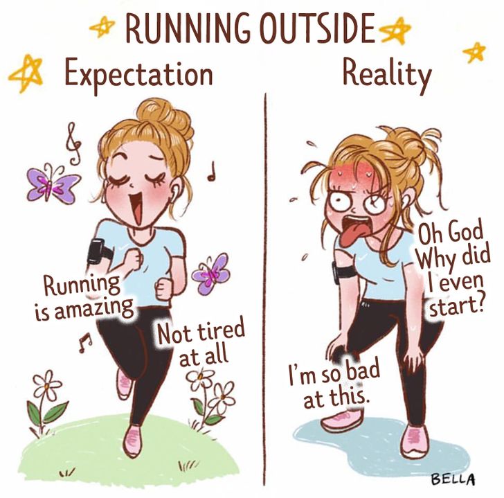10 Realistic Pictures About the Difficulties Every Girl Deals With
