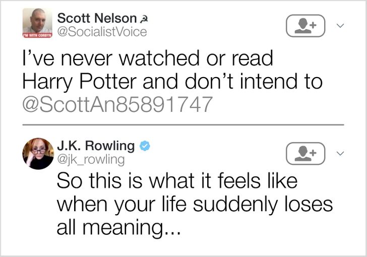 samsung sam's twitter is moderated by jk rowling? : r/meme