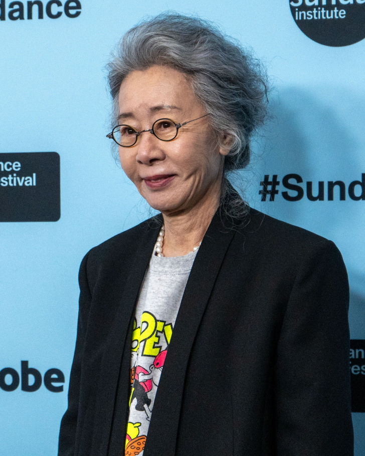 Youn Yuh-jung at the Sundance Film Festival, January 2025
