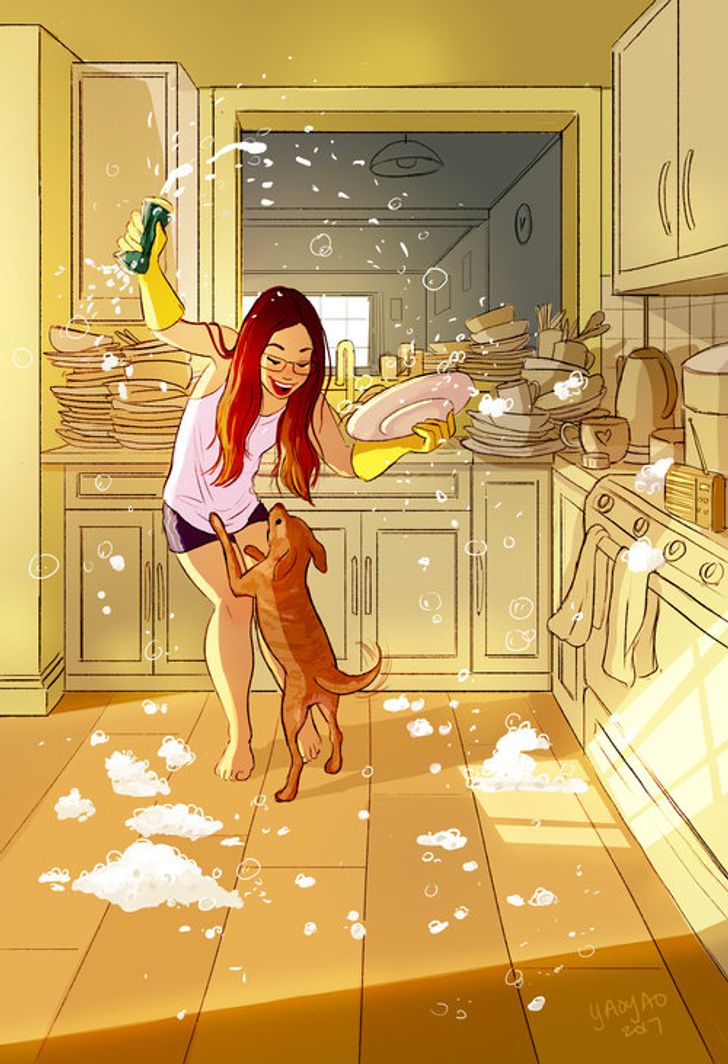 18 Cartoons Showing the Magic of Living Alone