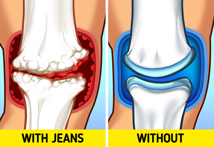 What Might Happen If You Wear Jeans All Day Long