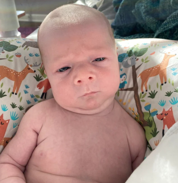 17 Babies Who Look Like They Already Have Too Much Life Experience