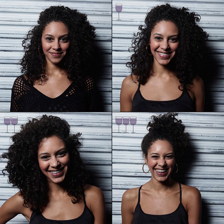 Photos That Show How We Look after 1, 2 and 3 Glasses of Wine