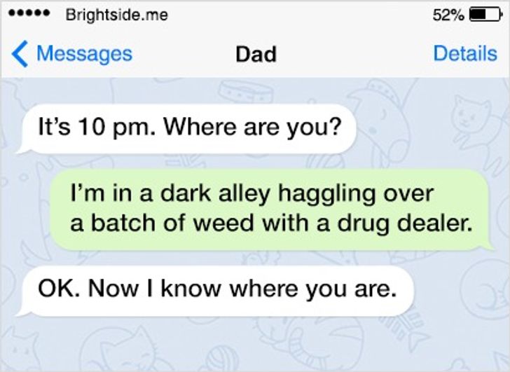 17 Texts Sent by Fathers with a Great Sense of Humor