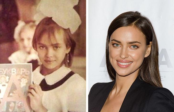 This is what 12 famous models looked like when they were kids