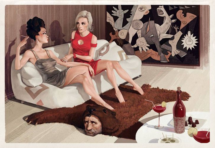 15 Paintings That Perfectly Illustrate the Crazy World We Live In