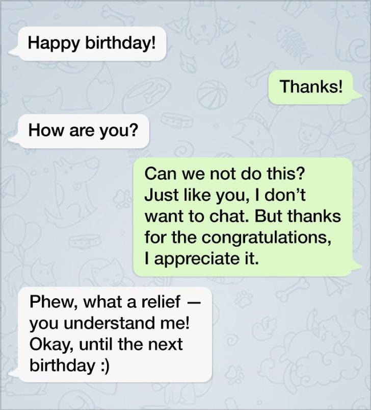 10 Texts From People Who Have Everything Under Control