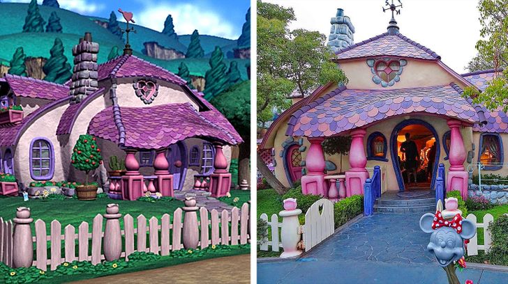 10 Cartoon Houses That Were Built in Real Life