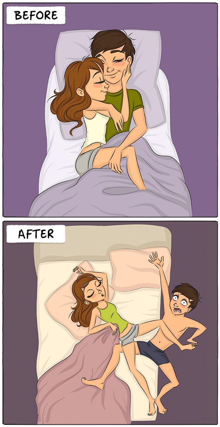 Your life before and after marriage, in pictures