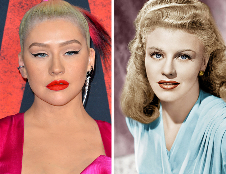 15 Side-by-Side Photos of Modern Celebrities and Their Doppelgängers From the Past