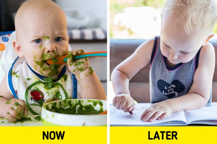 How We Got Our 5 Year Old to Eat Without Making a Mess with