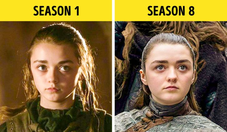 Look at How Much “Game of Thrones” Characters Have Changed Over 8 Seasons /  Bright Side