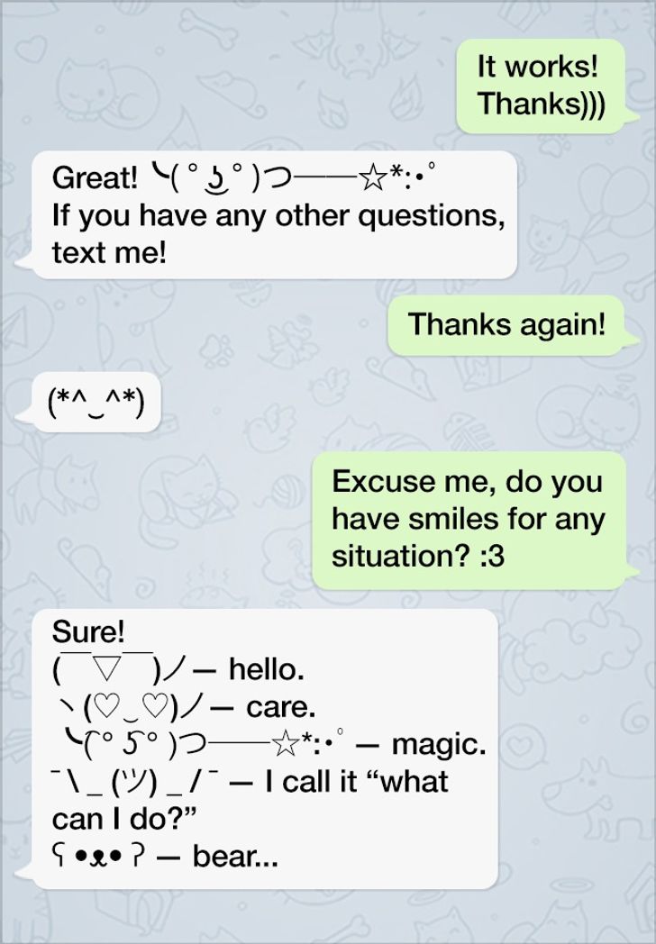 10 Texts From People Who Have Everything Under Control