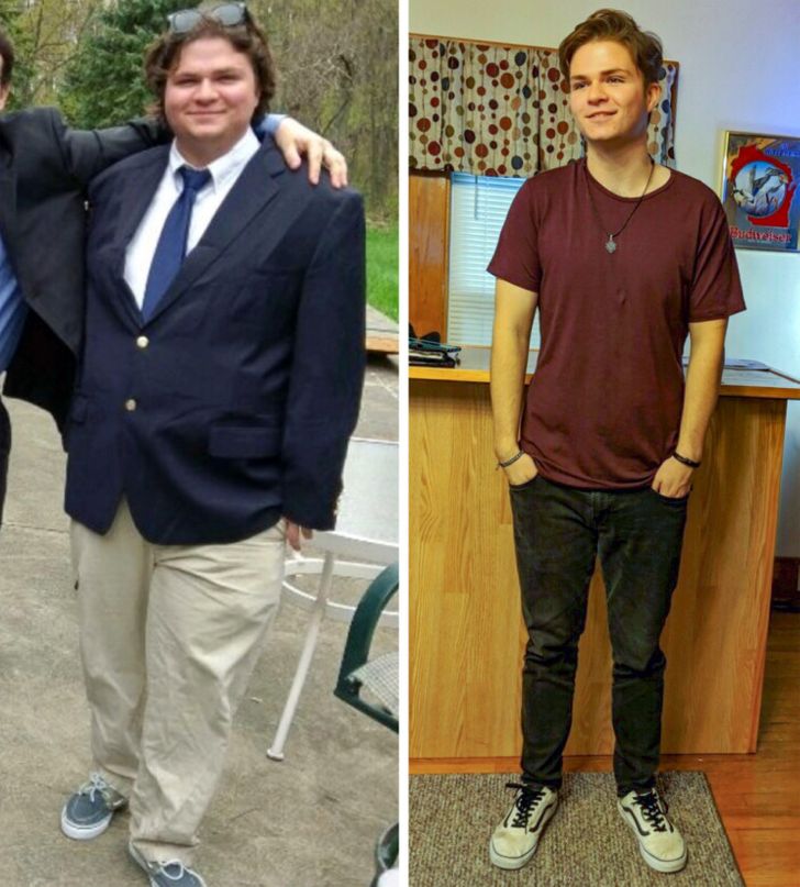 15+ Strong-Willed People Who Lost Extra Weight and Turned Their Lives Around